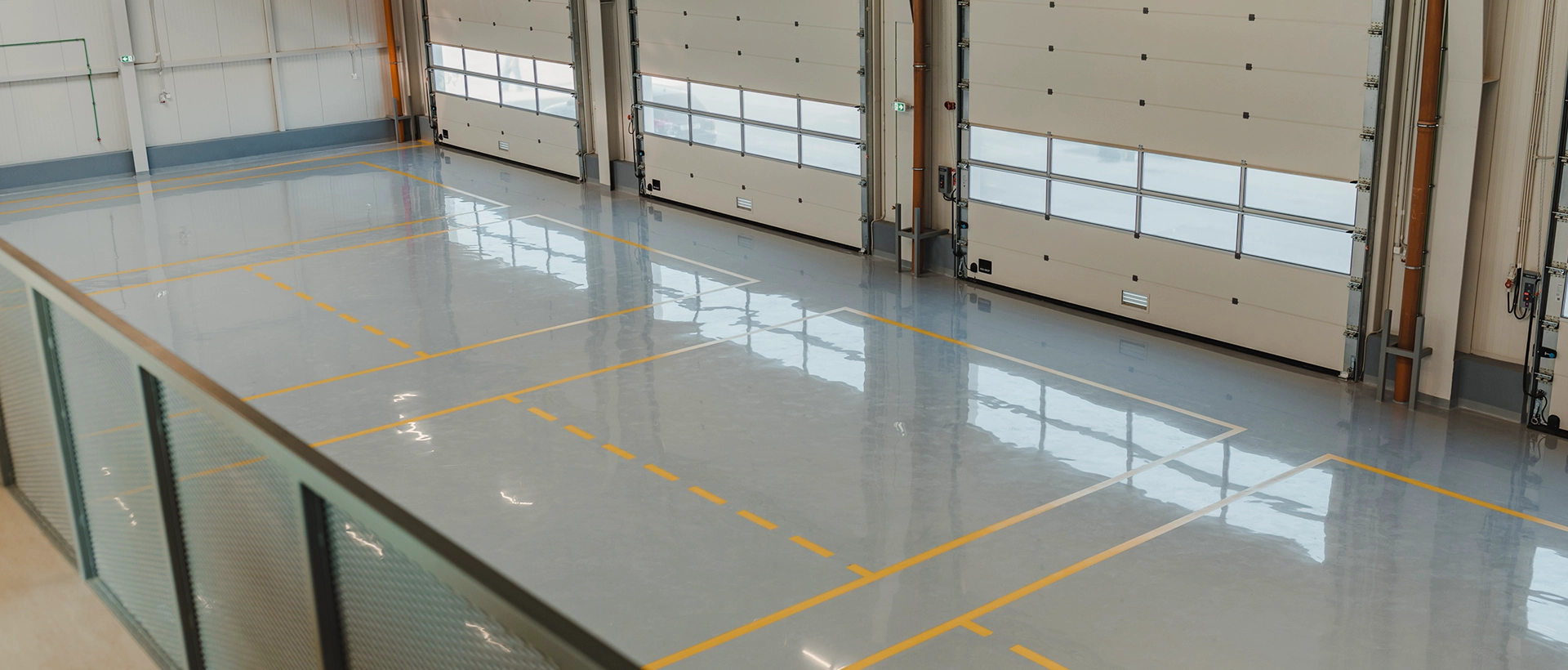 Industrial epoxy flooring in Calgary